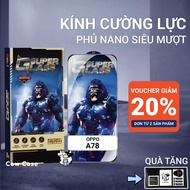 Oppo A78 4G Tempered Glass|5G Cow case PREMIUM full screen | Screen protector for oppo