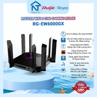 Reyee RG-EW6000GX AX6000 6000Mbps WiFi 6 Router – Dual Band WiFi Router, High Performance