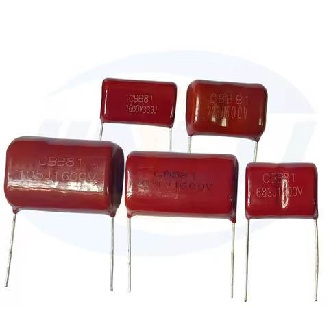 10pcs CBB 1600V Polypropylene Film Capacitor 102J 103J 104J 122J 123J 152J 153J 222J 272J 331J 332J 