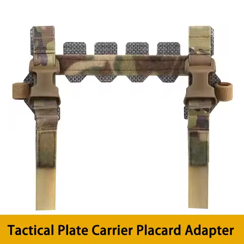 Tactical Plate Carrier Placard Adapter Adaptive Vest Front Panels Converter For AVS MBAV Standard 5 