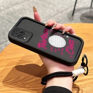 Case For Samsung A22 M22 M32 Seven-Layer Phone Silicone Shockproof Strap