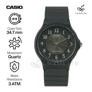 [Luxolite] Casio General MQ-24-1B3LDF Analog Quartz Black Resin Mens Watch MQ-24-1B3 MQ24-1B3