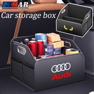 Audi Car Folding Storage Box Car Trunk Car Leather Storage Box Multifunctional Trunk for A3 8l 8Y A1