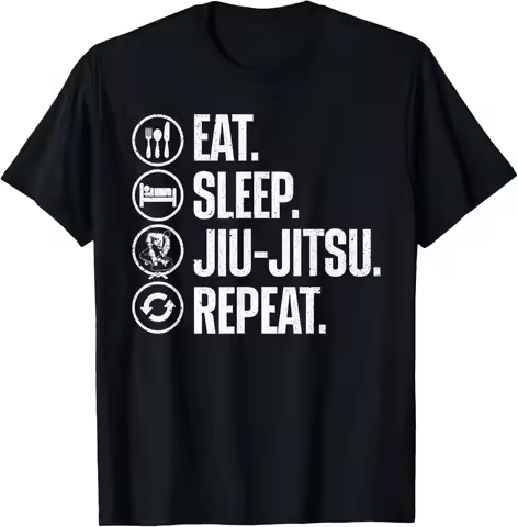 Funny Jiu Jitsu for Men Women Kids Brazilian Jiu Jitsu BJJ T-Shirt Streetwear Clothing Printed T-shi