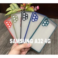 Samsung A32 4G Fuze dove Slim Transparan Matte Case Macaron