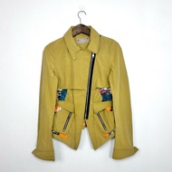 Vintage Y2K VOV Voice of Voices Asymmetric Zipper Jacket