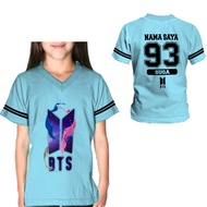 [ BTS ] - SUGA BTS Kids Jersey T-Shirt SUGA PRINTING