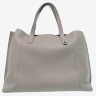 Tod's 全皮紙袋手提包，大容量，灰色皮革，成色極佳，售價 1298 美元 [二手] TOD'S