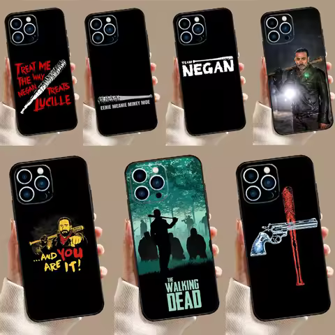 Negan The Walking Dead Case For Xiaomi Redmi Note 14 Pro 13 12 11 10 15 Pro Plus Redmi 15 15C 14C 13