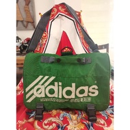 Pre-Loved ️ 1804 Vintage Adidas Messenger Bag Backpack Produced by ACE 15"L x 4.5"W x 10"H