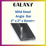 Mild Steel Angle Bar 2" x 2" x 6mm+- / Basi Angle Bar / Mild Steel Angle Tube