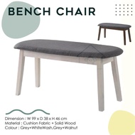 BANGKU PANJANG/ KERUSI BANGKU MAKAN/ BENCH CHAIR SIMPLE SCANDINAVIAN STYLE/ DINING BENCH/LONG STOOL