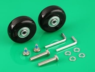 F-ber Luggage Suitcase Wheels Replacement Kit 50mm x 18mm with ABEC 608zz Inline Outdoor Skate Repla