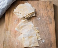 Kulit pangsit mentah / wonton skin / pangsit rebus / pangsit goreng