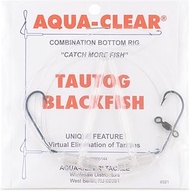 Aqua-Clear, Hi-Lo Combo Rig, Tautog/Blackfish/Sheepshead, Size 6 Virginia Hook, 9 in / 22.9 cm Leads