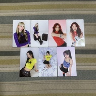 OFFICIAL LE SSERAFIM FEARNADA PHOTOCARD SAKURA YUNJIN KAZUHA EUNCHAE