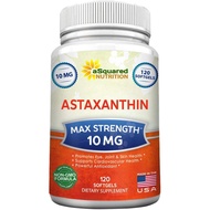 aSquared Nutrition Astaxanthin Supplement Natural Astaxanthin Pills Haematococcus Pluvialis Extract 