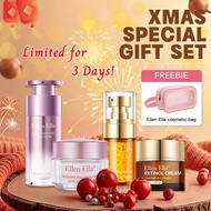 Ellen Ella Skincare Set 5pcs Niacinamide 8X Whitening Glow Up Retinol 4X Anti Aging Serum And Cream