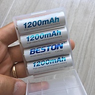 Bộ Sạc Pin AA, AAA Beston Tự ngắt khi đầy Sạc Tốc Độ Cao Có Led báo trạng thái sạc BST-C9009, Pin sạ