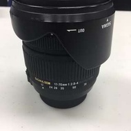 SIGMA 17-70mm F2.8-4 DC MARCO **FOR NIKON** filter size 72mm  #鏡頭