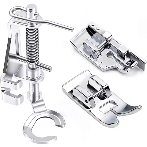 1PC Quilting Presser Foot 1/4 Inch Seam Guide Foot & Open Toe Free Motion Sewing Foot for Low Shank 