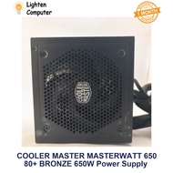 【USED】 COOLER MASTER MPX-6501-AMAAB / MPE-6501-ACABW 650W PSU | 80+ BRONZE / 80+ | ATX | POWER SUPPL