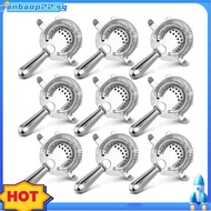 9 Pack Cocktail Strainer 9pcs Stainless Steel Cocktail Strainer 4 Prong Stainless Steel Bar Strainer