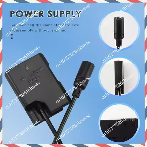 -A21Z Full Decoded Dc Coupler En-El14 Dummy Battery Fit Power Supply For Nikon P7800 P7700 P7100 D56