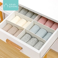 【SG Seller】Anan Drawer Divider Partition Adjustable Drawer Division Organizer