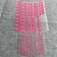 Bontrager Bang Mallet AEOLUS PRO 37 Wheelset Sticker Road Bike Carbon Blade Ring Waterproof emonda