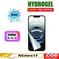 IPHONE 16e Anti-Scratch Hydrogel CLEARiphone 16e 16iphone 16 Plus 16 Pro 15Pro Max 15 Plus 15 Pro 14