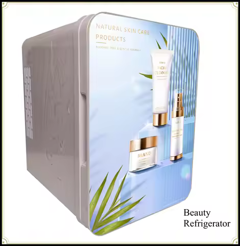 Mini Fridge Single Door Compact Refrigerator for Small Fridge