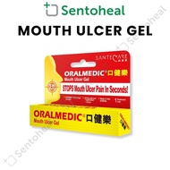 Santecare Oralmedic Mouth Ulcer Gel 0.3ml - Fast Pain Relief Mouth Ulcer Treatment