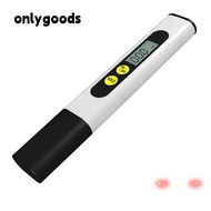 ONLYGOODS TDS Meter, 1ppm 0-9990ppm Digital Water Quality Tester, High Accuracy 2%-3% White Plastic 
