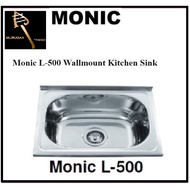 Monic L-500 Wallmount Kitchen Sink