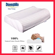 🔥HOT🔥Dunlopillo Natural Latex Pillow | Neck Support Foam Pillow | Bolster Contour Shape