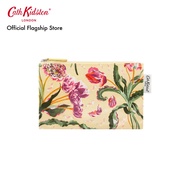 Cath Kidston Zip Purse Floral Fancy Green กระเป๋า กระเป๋าแคทคิดสตัน กระเป๋าเก็บของใบเล็กแบบซิป