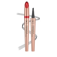 Liquid Microblading Black Eyebrow Pencil. - Waterproof, Long-Lasting, Natural, 4-Point Fork-Tip Eyeb