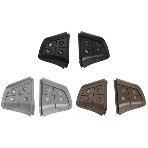 Car Steering Wheel Button 4 Keys Car Control Button Auto Accessories for Mercedes-Benz B-Class W245 