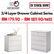 ITORI Mark Chest Drawer In White Colour/cabinet