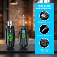 WS-MIC Wireless Microphone Transmitter Receiver Dual Version 1TX 1RX 2TX 1RX Independent Volume 30M 