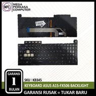Asus TUF A15 FX506 FX506HC FX506IV FA506 FX506IH FX506LI BACKLIGHT Keyboard