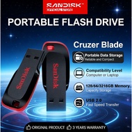SanDisk Cruzer Blade 128GB / 256GB USB 2.0 Flash Drive / Pendrive Sandisk CZ50