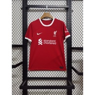 23-24 Liverpool Home Red Football Jersey Football Jersey High Quality Short sleeved T-shirt Fan Edition
