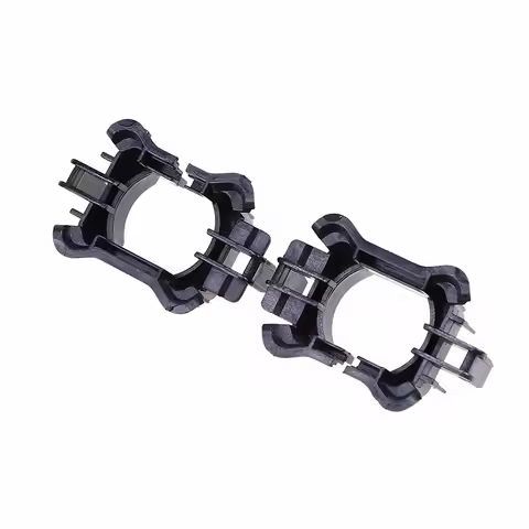 FSYLX 2pc H7 HID Headlight Bulb Adapter Holder Clip Retainer for Peugeot 3008 508 H7 Xenon Headlamp 