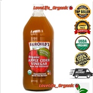 FAIRCHILD'S Organic Apple Cider Vinegar 946ML Exp:8/2028