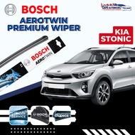 Kia Stonic BOSCH Aerotwin Car Front Wiper Set &amp; Rear Wiper | Windshield Wiper Blades Premium Quality
