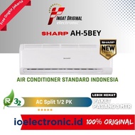 Sale Ac Sharp 1/2 Pk Standard R32 Paket Pasang