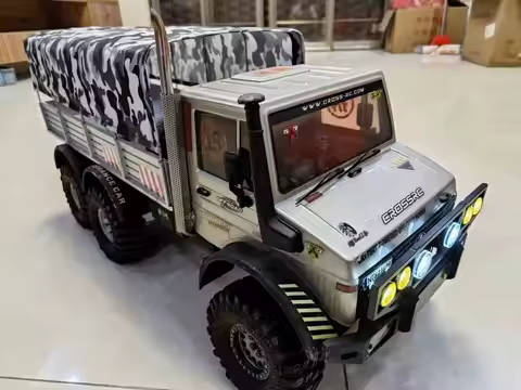 CROSSRC EMO NT4 NT6 1/10 RC OFF ROAD 313mm unimog U4000 4X4 6X6 CS-97401180 CS-97401181 car shell bo