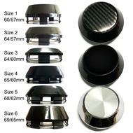 ∋4pc 60/64/65/68/69mm Wheel Center Cover Rim Hub Cap Center Cap silver black